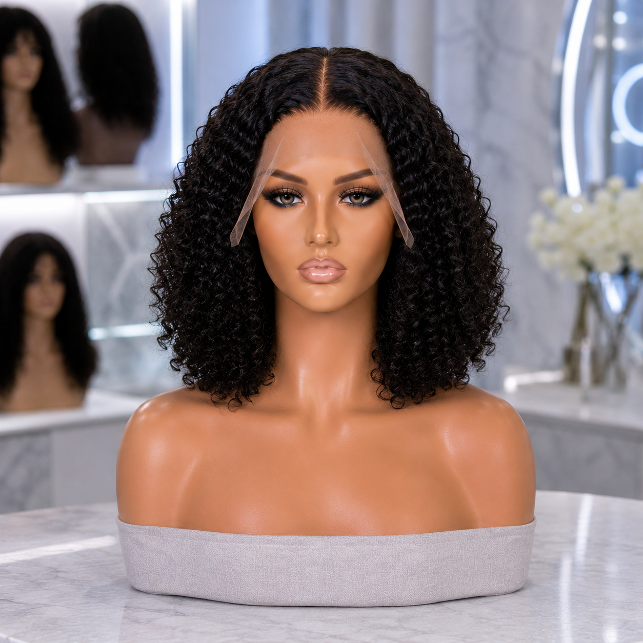 Curly Human Hair - 10 Inch
